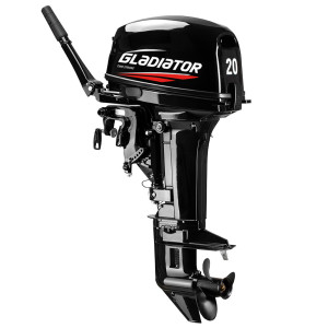 Лодочный мотор Gladiator G20FHS, 2-х тактный Лодочный мотор Gladiator G20FHS, 2-х тактный
