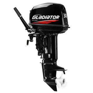 Лодочный мотор Gladiator G30FHS, 2-х тактный Лодочный мотор Gladiator G30FHS, 2-х тактный