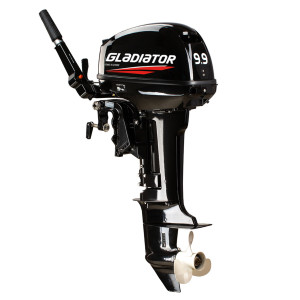 Лодочный мотор Gladiator G9.9FHS, 2-х тактный Лодочный мотор Gladiator G9.9FHS, 2-х тактный
