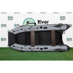 Лодка РИБ RiverBoats RB 400 встроенный рундук купить в Самаре
