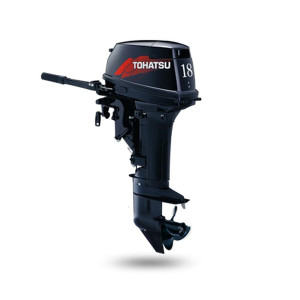 Лодочный мотор Tohatsu M 18 E2 S, 2 тактный * Лодочный мотор Tohatsu M 18 E2 S, 2 тактный *